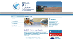 Desktop Screenshot of centremaincatalan.fr